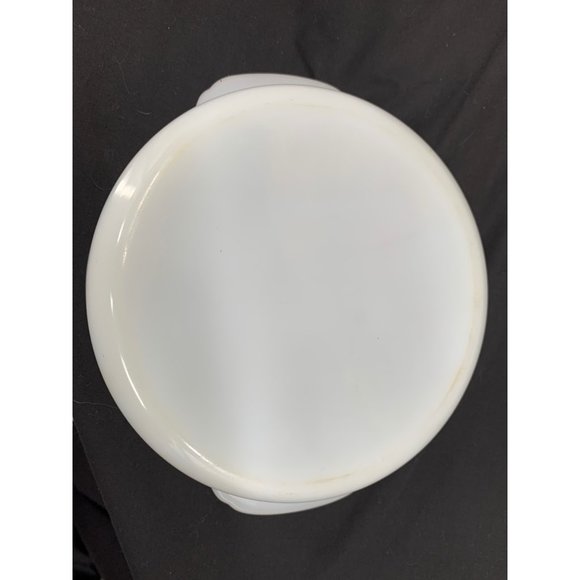 Mid Century casserole Dish Blue Heaven Fire King- Anchor Hocking 8" - Picture 4 of 6